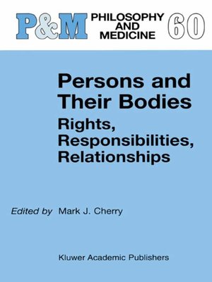 cover image of Persons and Their Bodies